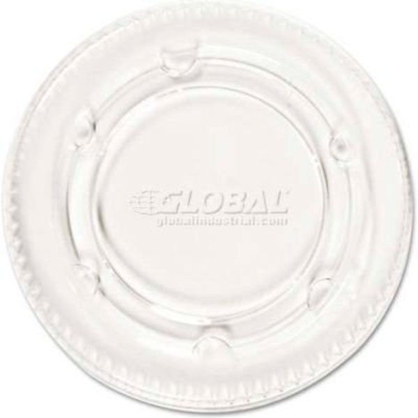 Boardwalk Pactiv® BWKYLS-2FR, Portion Cup Lids, Fits 1-1/2-2-1/2 oz. Cups, Plastic, Clear, 2400/Carton BWK YLS-2FR